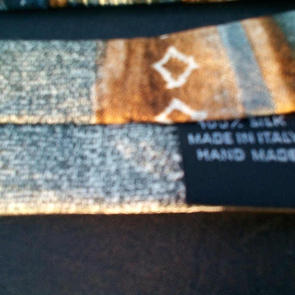 Vintage Manzoni tie 100% Silk Made in Italy - Picture 4 of 9